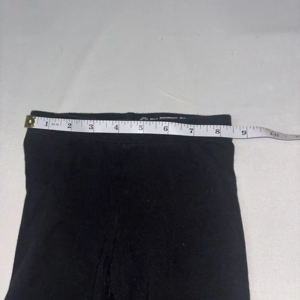 Wonder Nation Girls Black Stretch Leggings Size XS (4-5)